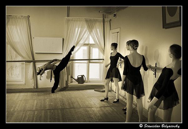 Vaganova academy class character dance