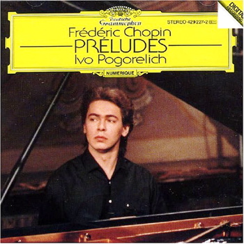 Pogorelich CD cover Pogorelich CD cover