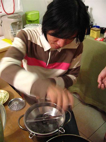 墨魚飯製作過程