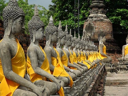 Wat Yai Chai Mongkhon 涯差蒙空寺(圖片取自http://www.ayutthaya2020.com)