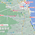 江原道束草市 周邊景點分布圖.png