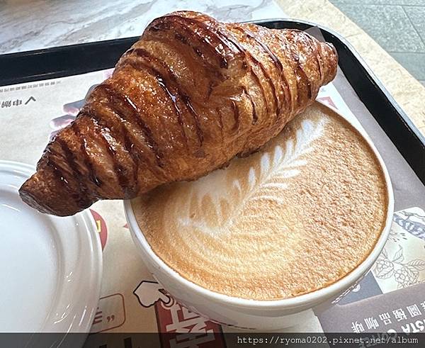 BaristaCoffee西雅图极品咖啡 新产品 「可颂沾拿