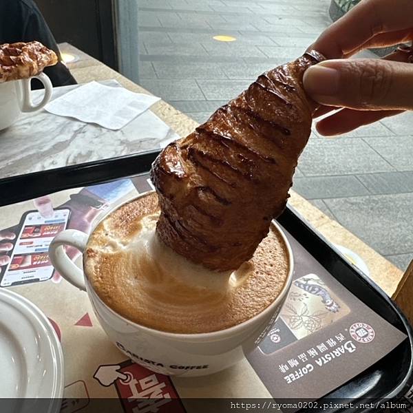 BaristaCoffee西雅图极品咖啡 新产品 「可颂沾拿