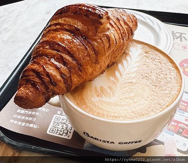 BaristaCoffee西雅图极品咖啡 新产品 「可颂沾拿