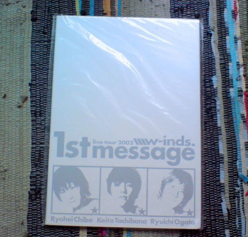 2002年 w-inds. 1st Live Tour "1st message" 場刊