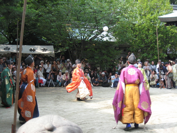 白峰神社祭典