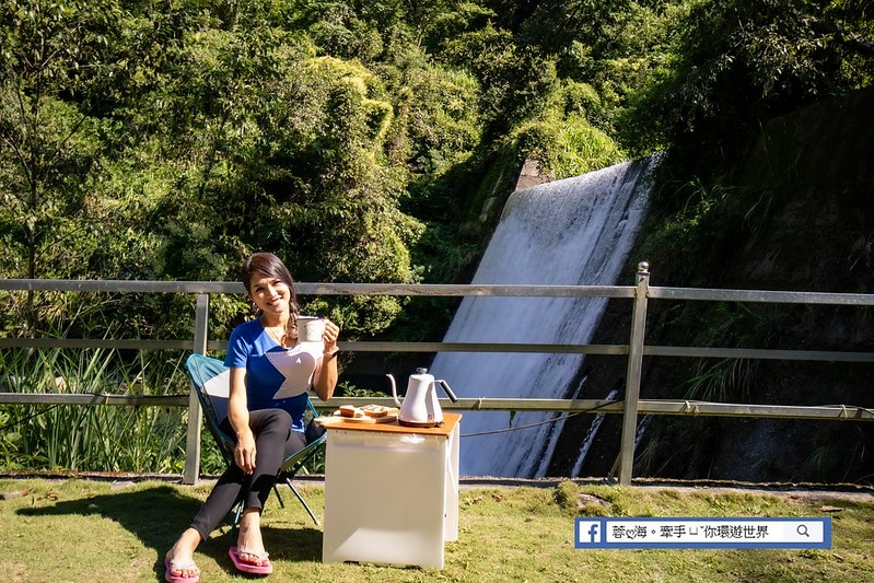 桃園-拉拉山樂野露營區～瀑布景觀第一排！遠離塵囂世外桃花源，山泉瀑布好清涼 (48).jpg