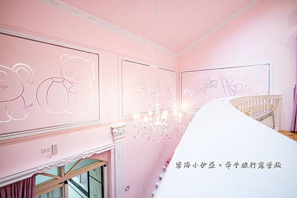 宜蘭五結親子民宿【聖荷緹渡假城堡】宜蘭人氣親子溜滑梯民宿，夢幻城堡睡床、溜滑梯、電動車跑道