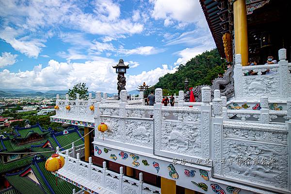 南投景點【埔里寶湖宮天地堂地母廟】巧奪天工的青瓦建築像置身在江南美景，IG網美必拍的視野（免門票）