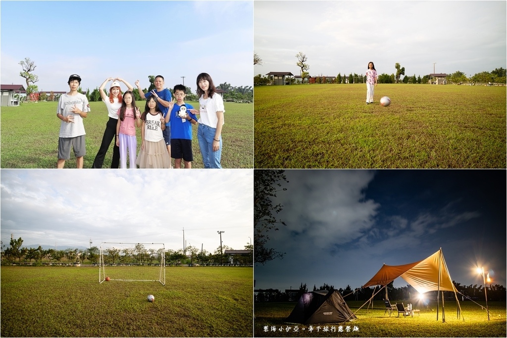嘉義露營區【美淞露營地】超大草皮足球場，各區衛浴乾淨，鄰近市區，室內營位，旅遊露營好選擇