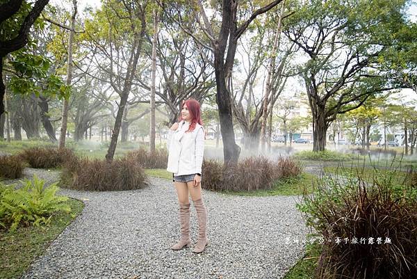 超美免門票景點【內惟森林親水河道】高雄市立美術館，夢幻自然迷霧森林（內惟埤文化園區）