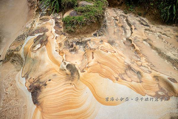 新北萬里秘境【萬里駱駝峰】5分鐘登頂台版土耳其烏奇沙城堡，絕美玫瑰紋絕美咖啡拉花岩