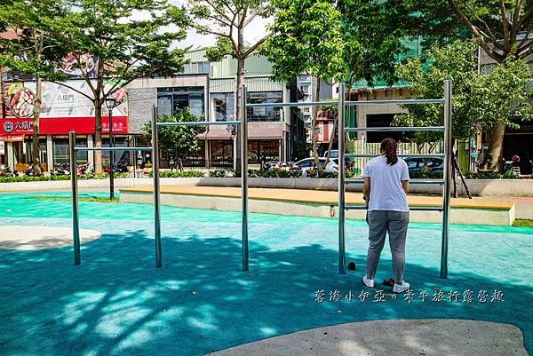 桃園景點【民族公園】戲水區開放！日式風涼亭，戲水區噴水設施、櫻花步道、野餐區、富士山造型滑梯