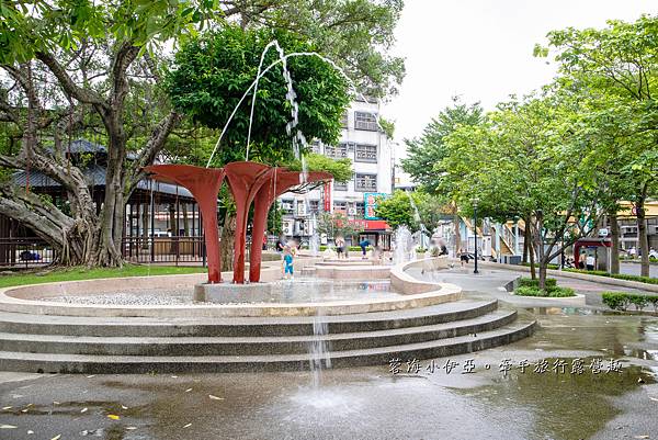 桃園【民族公園】2025戲水區開放！日式風涼亭，戲水區噴水設施、櫻花步道、野餐區、富士山造型滑梯