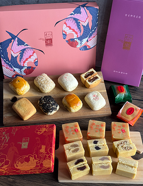 【台中伴手禮】哲生食品店~中秋送禮綠豆黃餅類選擇超豐富,在地