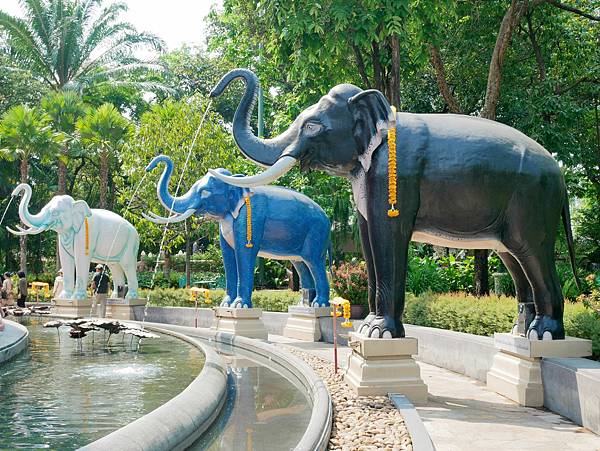 泰國～三頭象神博物館/暹羅古城**〈鈔能力〉版遊園區