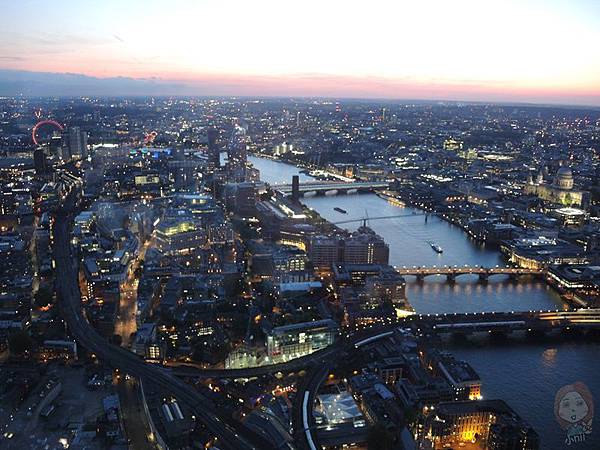 英國自由行 碎片塔 英國夜景