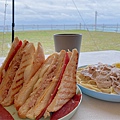 花蓮海洋露營區-自製早餐