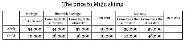 The_price_for_Muju_Skiing(무주스키)