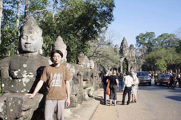 吳哥城(Angkor Thom)南門(South Gate)01