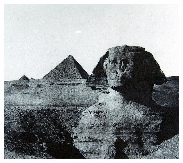Égypte Moyenne. Le Sphinx, 1849 Égypte Moyenne. Le Sphinx, 1849