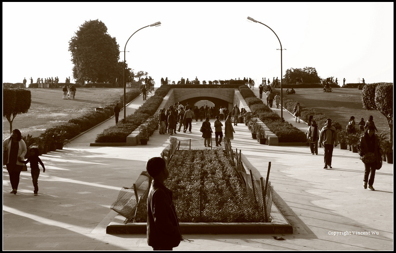 甘地火化紀念場(Raj Ghat)01 甘地火化紀念場(Raj Ghat)01