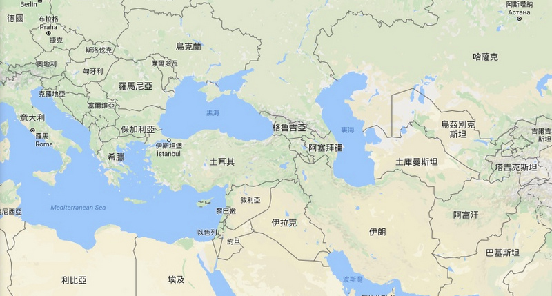 地圖_土耳其 地圖_土耳其