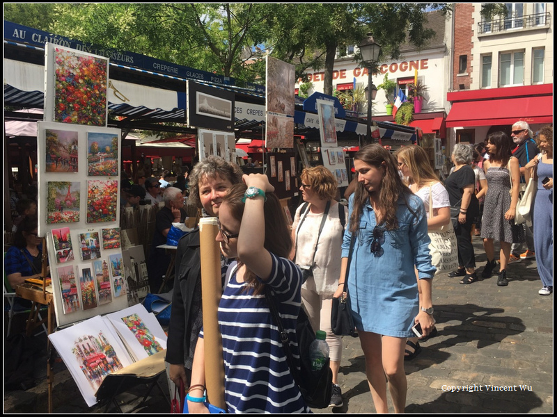 小丘廣場(Place du Tertre)02 小丘廣場(Place du Tertre)02