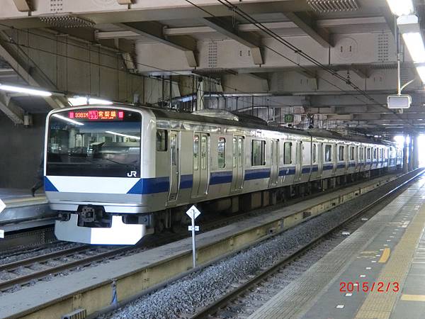 日本鐵道之旅第四天 2015 2 3 Part 2 Jr常磐線 流鉄流山線 小左的