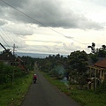 朝天際進發的印尼鄉間小路