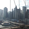 從橋上看下曼哈頓區