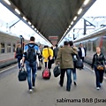 莫斯科的火車站train bwn moscow n st. petersburg