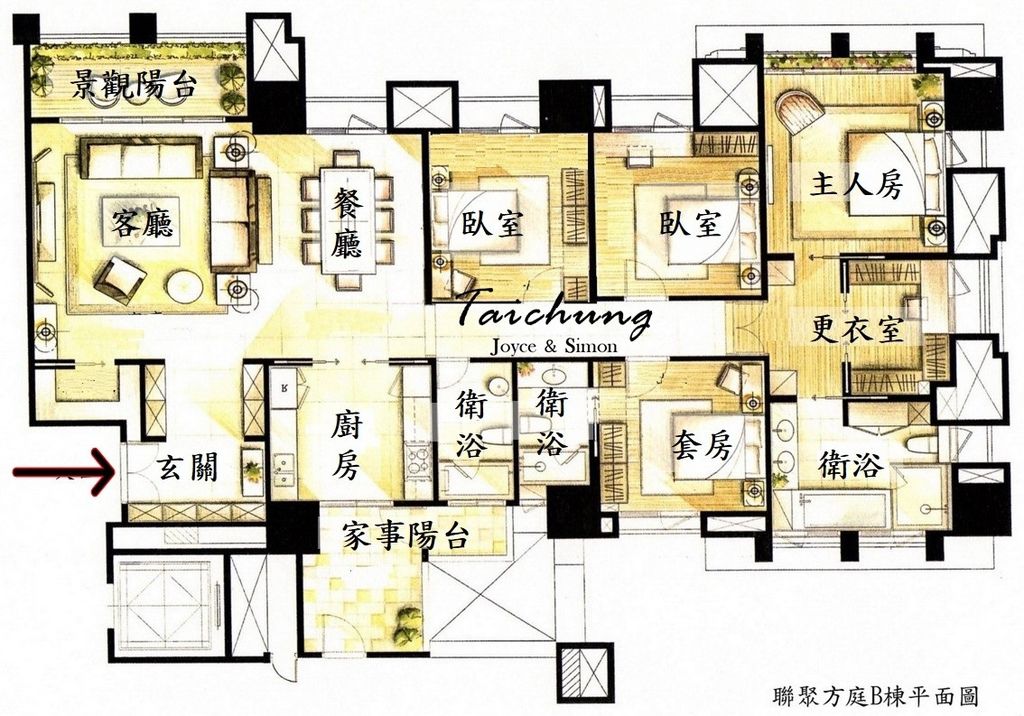 台中七期聯聚方庭朝南裝潢豪宅惠來公園 (2).jpg