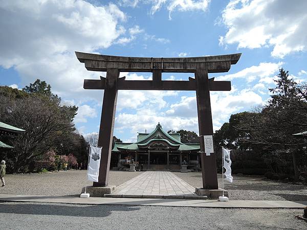 大阪城內的豐國神社