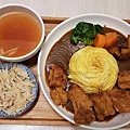 私嚐の吃飯 私嚐咖哩唐揚雞加螺旋蛋 NT280