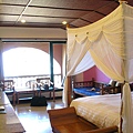 峇里島度假風的竹簾天花板