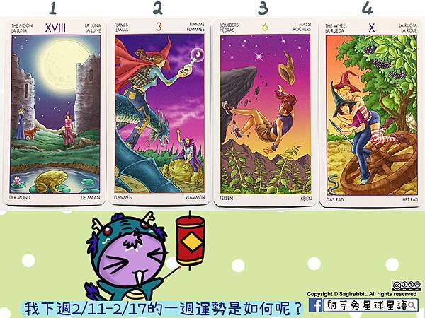 【塔羅運勢分析】─我下週2/11-2/17的一週運勢是如何呢