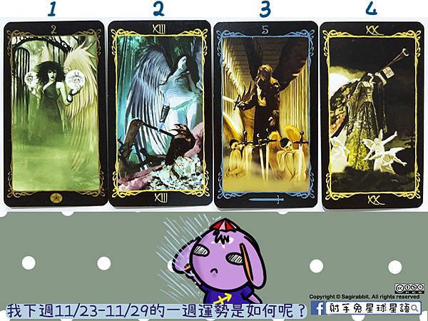 【塔羅運勢分析】─我下週11/23-11/29的一週運勢是如