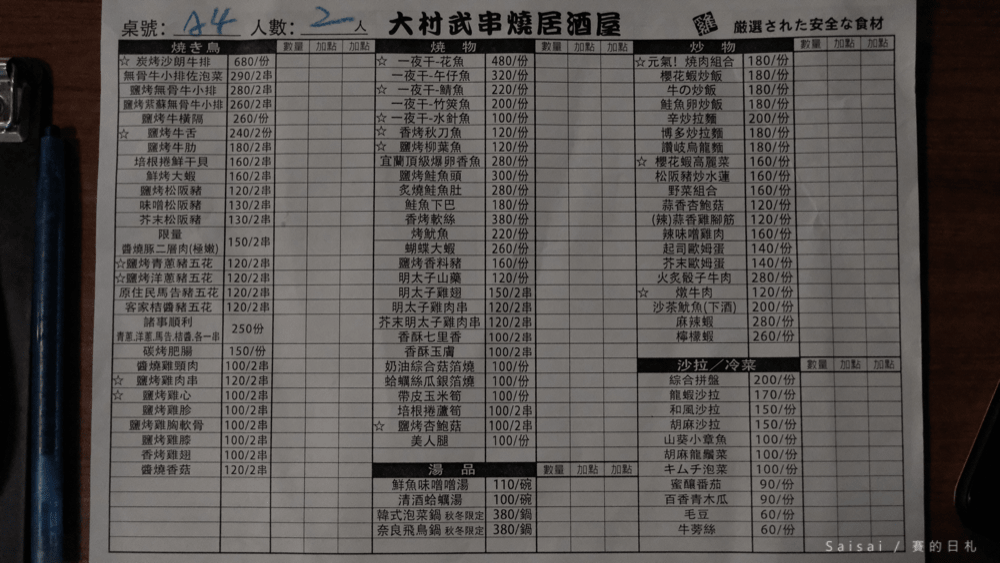 大村武新竹店 新竹居酒屋 新竹美食 新竹日本料理 燒烤 串燒 日本居酒屋 賽的日札 新竹火車站美食-15-min.png