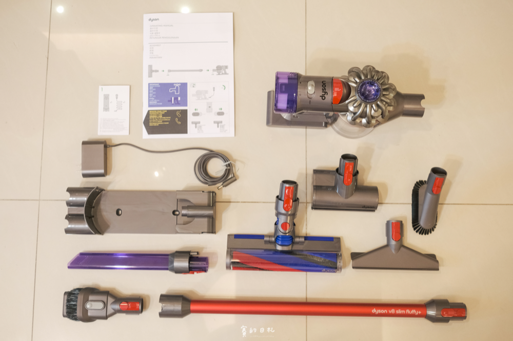 Dyson V8 Slim Fluffy無線吸塵器 收納方便 輕巧 賽的日札-6.png