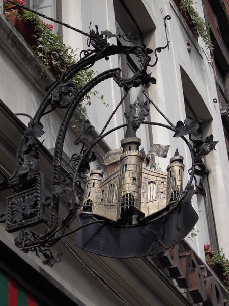 巧克力博物館的招牌