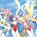 The Senshi in Swimsuits