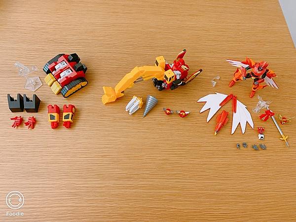 威力達格昂組裝完成品.JPG 威力達格昂組裝完成品.JPG