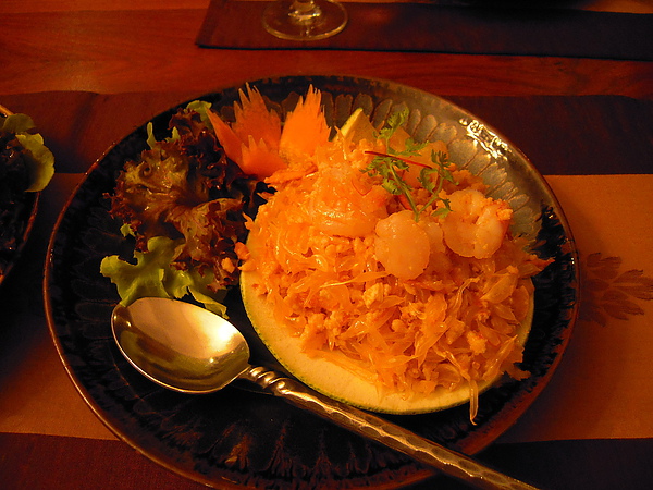 白柚涼拌菜