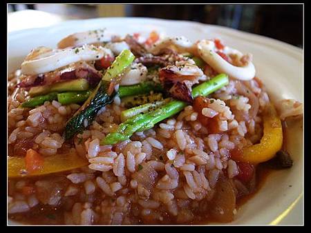 墨魚茄汁燉飯 