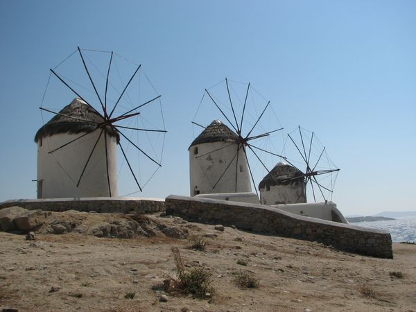 Mykonos的風車