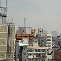 遠處有興建中的東京鐵塔二