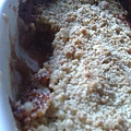 Apple crumble