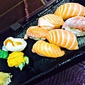 【新竹。日式料理】樁禾草堂日式料理餐廳 // 綜合握壽司、生干貝握壽司、海膽握壽司