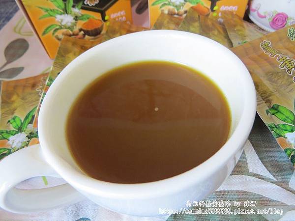 易而安薑黃薑茶14.JPG 試用